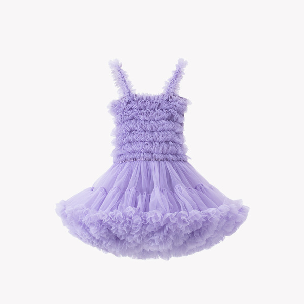 Children's halter cake puffy dress (70-120CM)