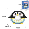 171(pcs)Donut Nerd Penguin Block Set,Plastic【English Packaging】_201827312