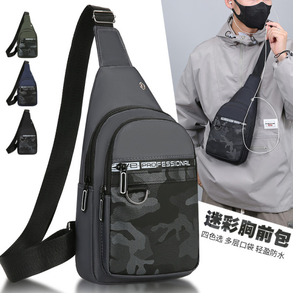 Multifunctional chest bag crossbody bag