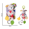 Plush teddy bear bedside cart pendant, gum rocking bell, soothing toy,Plush【English Packaging】_201859769