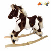 Electric wooden rocking horse with horse barking With battery Wooden horse 【English Packaging】_P02435912_2_m