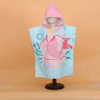 Cartoon shell mermaid children's bath towel soft quick-dry cape microfiber hooded bathrobe 【60*120CM】.,one colour only,Plush【Packaging without Words】_201741255