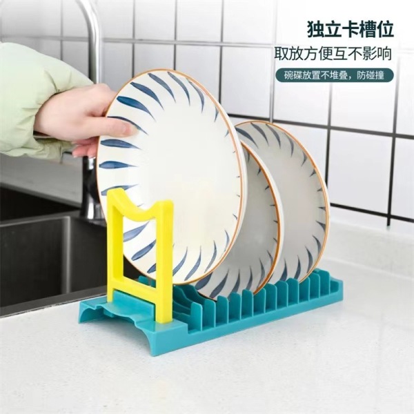 Multi functional drain bowl and dish storage rack,one colour only,Plastic【Packaging without Words】_201927889_hd