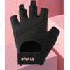 Sports yoga non slip half finger gloves,Men,L,split-finger gloves,100% nylon【Packaging without Words】_201570499