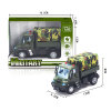 German military vehicle Pull Back Non-transparent wheels Plastic【English Packaging】_201139178