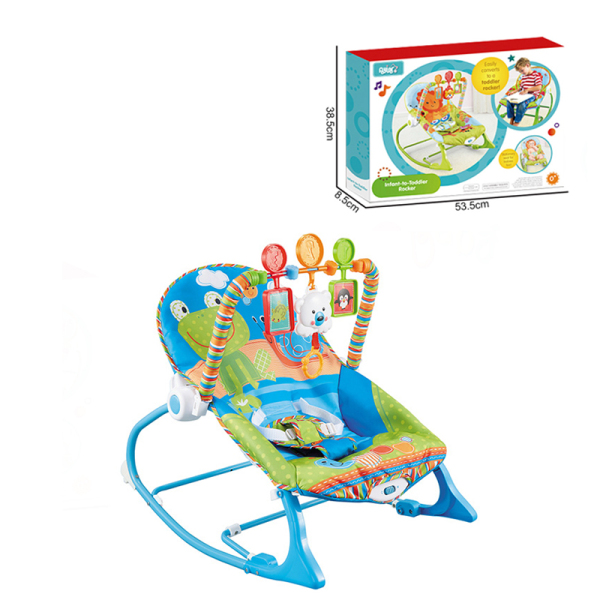 Baby cartoon electric soothing adjustable rocking chair,Rocking chair,Plastic【English Packaging】_201828763_hd