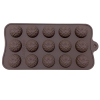 15 pieces of chocolate molds with different shapes,one colour only,Silica gel【English Packaging】_P02550101_5_m