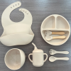 Eight piece set of children's tableware [28 * 35 * 8cm],one colour only,Silica gel【Packaging without Words】_P03034746_3_m