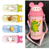 550ml Children's Plastic Outdoor Carry-On Water Bottle,Mix color,Plastic【English Packaging】_201559576