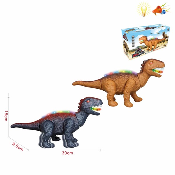 Динозавры На батарейках Со светом Со звуком IC без слов пластик【Упаковка на английском языке】_200798042_hd