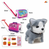 Plush walking dog+hand pulled animal cage+hamburger set,Electric,Sound,IC without language,Plastic【English Packaging】_201931688_1_m