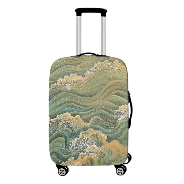 Multi-color printing suitcase protection bag Mixed colors Mixed colors [No text packaging]