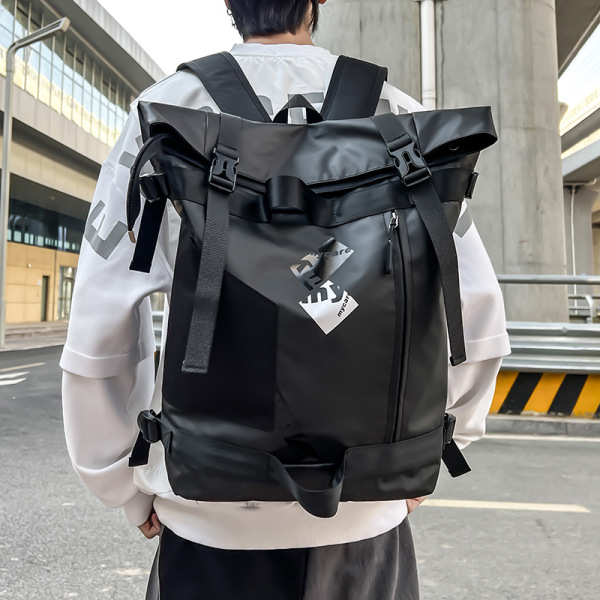 Street trend waterproof backpack,Mix color,Textile【Packaging without Words】_201860070_hd