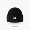 Smiley Solid Color Wool Hat,Unisex,56-58CM,Winter Hat,100% acrylic【Packaging without Words】_201571141