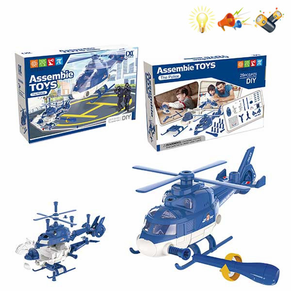 29pcs take-apart plane set