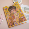 Don't Want to Grow Up A4 Folding Double Folder Cartoon Board Binder Flat Binder,one colour only,paper【Packaging without Words】_201456119