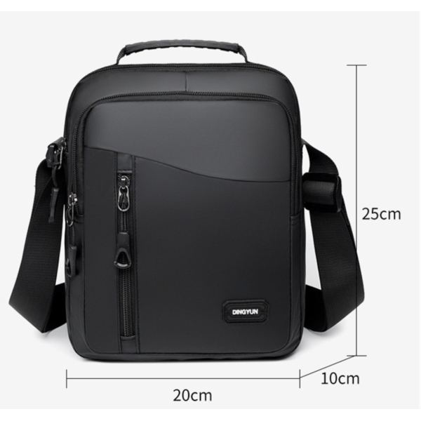 Simple portable lightweight crossbody bag