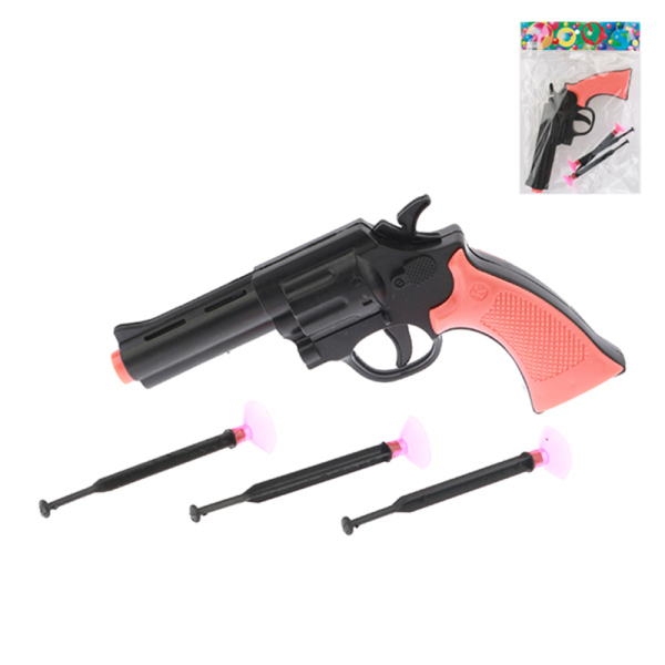 gun Soft bullet Pistol
 Solid color Plastic【English Packaging】_200595293_hd