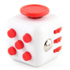 Decompression Rubik's Cube Pure White Red Dots,Plastic【Chinese Packaging】_201847858