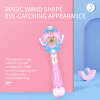 Bubble Magic Stick with 2 Bottles of Bubble Water and 2 Colors Electric Lights Music IC without language Plastic【English Packaging】_P01725840_3_m