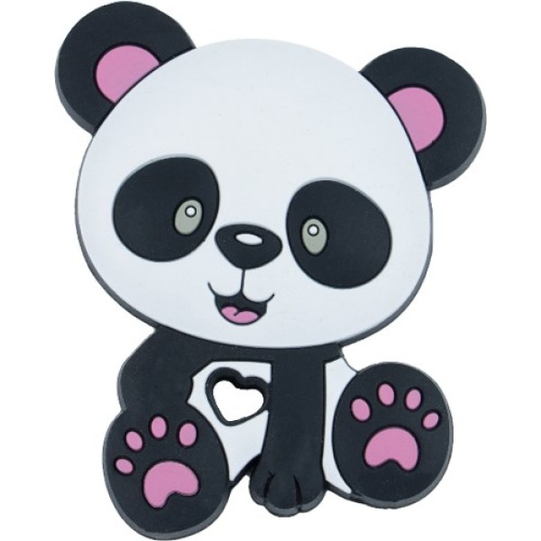 Little Panda Teether One-color Clear Packaging [No Text Packaging