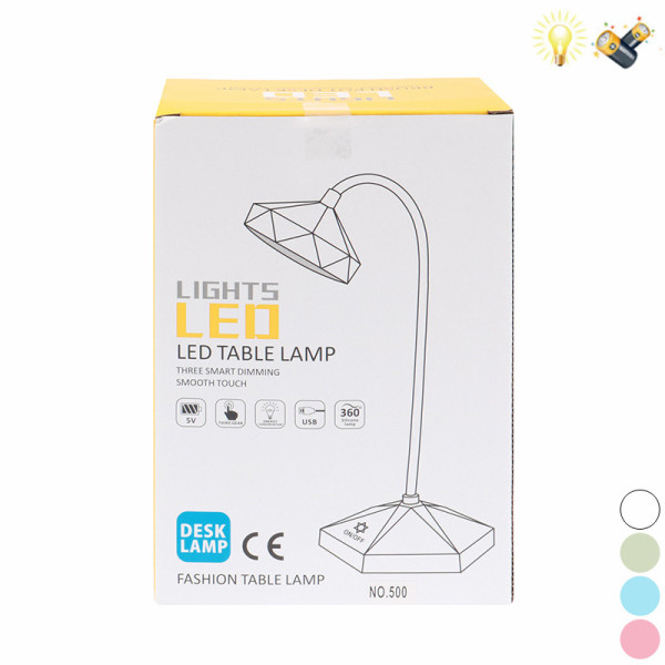 Touch sensitive desk lamp with USB cable  Plastic【English Packaging】_200528605_hd