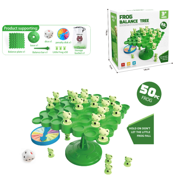 Frog Balance Tree,Plastic【English Packaging】_201907345_hd