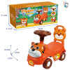 Tiger cartoon stroller (BB whistle steering wheel) Baby walker 4 wheels one colour only 【English Packaging】_P02384190_5_m