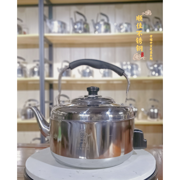 Non-magnetic stainless steel kettle