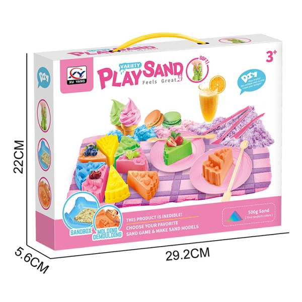 500g Space Sand Scene Set + Sand Tray