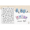 nail sticker【Packaging without Words】_200821218