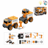 take-apart truck set Electric Lights Music Plastic【English Packaging】_200794644