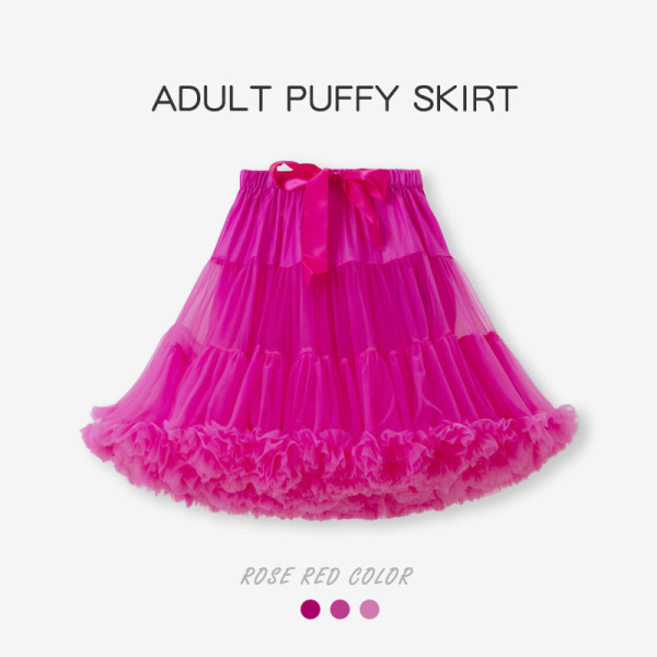 Adult Lolita Puffy Mesh Dresses