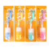 Bottle Brush Set of 2 Swivel Long Handle,Mix color,Plastic【Packaging without Words】_P02657712_2_m