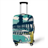 Vacation Style Multi-Floral Printed Trolley Case Protective Bag Size L (Fits 26-28 inch Trolley Case),Mix color,Mix color,Polyester fiber【Packaging without Words】_P02752349_3_m