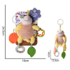 Plush turtle bedside trolley pendant, gum rocking bell, soothing toy,Plush【English Packaging】_201859771