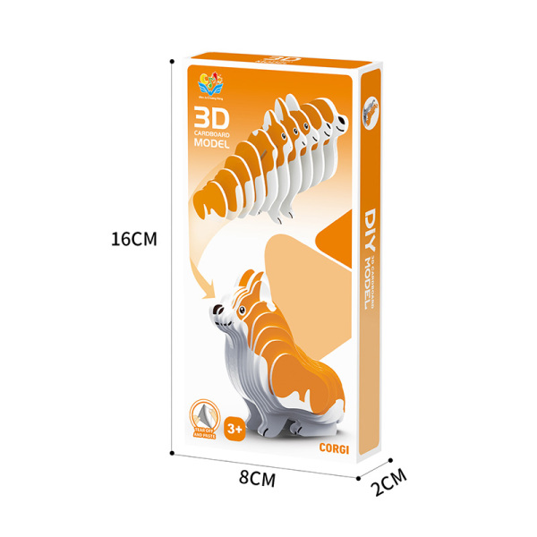 3D Animal Stereo Puzzle