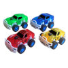 Transparent mini off-road vehicle/cartoon car/simulation car/cartoon pull-back car/painted pull-back car/toy car/gift/Q version/car/pull-back car/cute mini Pull Back Visible window Non-transparent wheels Plastic【English Packaging】_P01004009_3_m