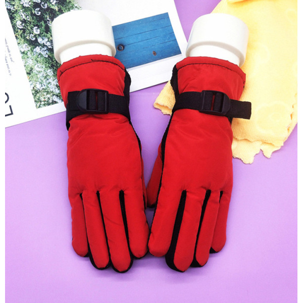 Winter ski padded warm gloves