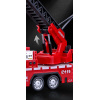 Alloy fire truck, ladder fire truck Pull Back Open Door Lights Sound IC without language With battery Non-transparent wheels Metal【Chinese Packaging】_P02440127_11_m