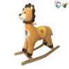 Electric wooden rocking lion With battery Wooden horse Music 【English Packaging】_201278893