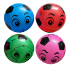 Multi color printing ball 9 inches Plastic【English Packaging】_201447377