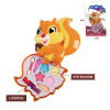 Squirrel cover cosmetic set  Plastic【English Packaging】_201156426_1_m