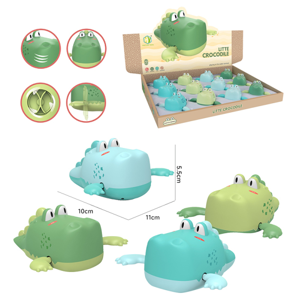 12PCS Swimming crocodile 4 colors 【English Packaging】_201250262_hd