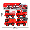 Fire trucks, 4 styles,Pull Back,Non-transparent wheels,Plastic【English Packaging】_P02909854_4_m