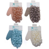 12PCS shower glove,Polyester fiber【English Packaging】_201105404