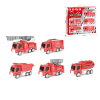 5 fire trucks Inertia Non-transparent wheels Plastic【Chinese Packaging】_200962957