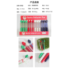 48PCS Spray Paint Santa Ballpoint Pen,Mix color,Plastic【English Packaging】_201611818