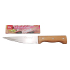 Chef's knife with wood grain handle Vegetable knife,one colour only,Metal【English Packaging】_201406215