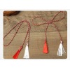 0.5mm hand rope 100PCS red and white cotton thread tassel one colour only Plush【Packaging without Words】_201481357_1_m